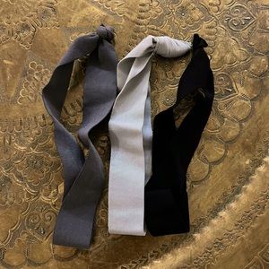 Set of 3 Elastic Headbands